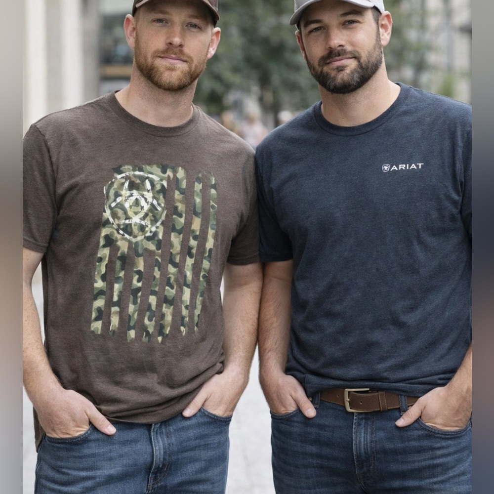 Ariat Men's Casual T-shirts Size L or XL choose 1